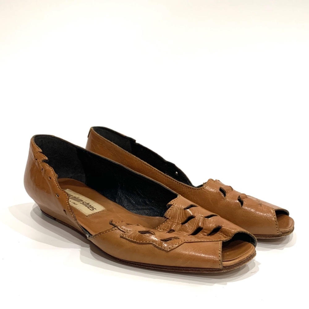 VINTAGE BRASS PLUM Copenhagen flats size 35